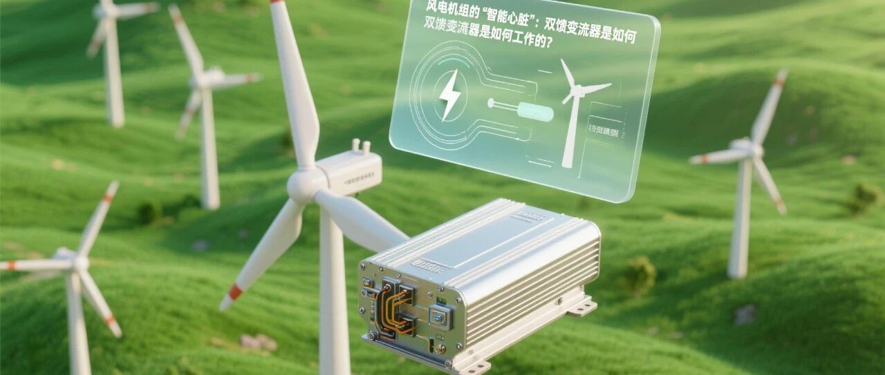 风电机组的智能心脏双馈变流器是如何工作的