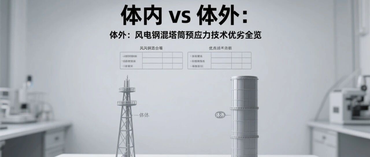 体内vs体外风电钢混塔筒预应力技术优劣