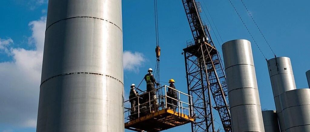 160米625M风机机组钢混塔筒施工的过程及注意事项